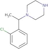 1-[1-(2-Chlorophenyl)ethyl]piperazine