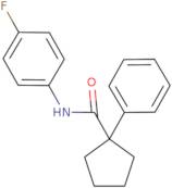 N-(4-fluorophenyl)-1-phenylcyclopentane-1-carboxamide