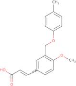 3-{4-Methoxy-3-[(4-methylphenoxy)methyl]phenyl}prop-2-enoic acid