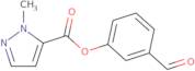 3-Formylphenyl 1-methyl-1H-pyrazole-5-carboxylate