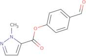 4-Formylphenyl 1-methyl-1H-pyrazole-5-carboxylate