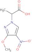 2-(3-Methoxy-4-nitro-1H-pyrazol-1-yl)propanoic acid