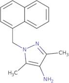 3,5-Dimethyl-1-[(naphthalen-1-yl)methyl]-1H-pyrazol-4-amine