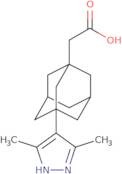 2-[3-(3,5-Dimethyl-1H-pyrazol-4-yl)adamantan-1-yl]acetic acid