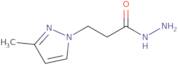 3-(3-Methyl-1H-pyrazol-1-yl)propanohydrazide