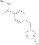 4-[(4-Bromo-1H-pyrazol-1-yl)methyl]benzohydrazide