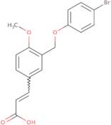 3-{3-[(4-Bromophenoxy)methyl]-4-methoxyphenyl}prop-2-enoic acid