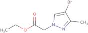 Ethyl 2-(4-bromo-3-methyl-1H-pyrazol-1-yl)acetate