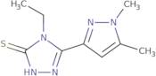 5-(1,5-Dimethyl-1H-pyrazol-3-yl)-4-ethyl-4H-1,2,4-triazole-3-thiol