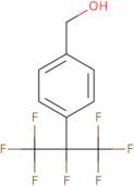 [4-(Heptafluoropropan-2-yl)phenyl]methanol