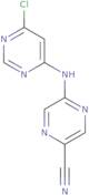 5-((6-Chloropyrimidin-4-yl)amino)pyrazine-2-carbonitrile
