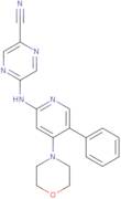 5-((4-Morpholino-5-phenylpyridin-2-yl)amino)pyrazine-2-carbonitrile