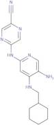 5-((5-Amino-4-((cyclohexylmethyl)amino)pyridin-2-yl)amino)pyrazine-2-carbonitrile