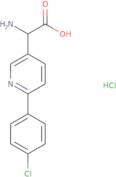 2-Amino-2-[6-(4-chlorophenyl)-3-pyridyl]acetic acid hydrochloride