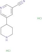 5-(Piperidin-4-yl)nicotinonitrile dihydrochloride