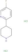 5-Fluoro-2-(piperidin-4-yl)pyridine dihydrochloride