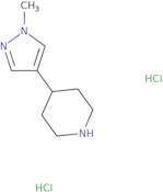 4-(1-Methyl-1H-pyrazol-4-yl)piperidine dihydrochloride
