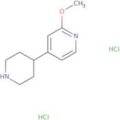 2-Methoxy-4-(piperidin-4-yl)pyridine dihydrochloride