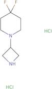 1-(Azetidin-3-yl)-4,4-difluoropiperidine dihydrochloride