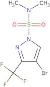 4-Bromo-N,N-dimethyl-3-(trifluoromethyl)pyrazole-1-sulfonamide