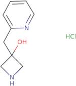 3-(2-Pyridylmethyl)azetidin-3-ol hydrochloride