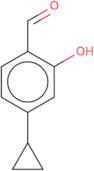 2-Hydroxy-4-cyclopropylbenzaldehyde