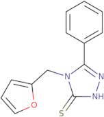 4-(Furan-2-ylmethyl)-5-phenyl-4H-1,2,4-triazole-3-thiol