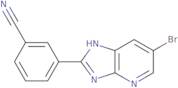 3-{6-Bromo-3H-imidazo[4,5-b]pyridin-2-yl}benzonitrile