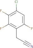 2-(4-Chloro-2,3,6-trifluorophenyl)acetonitrile