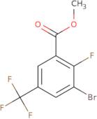 Methyl 3-bromo-2-fluoro-5-(trifluoromethyl)benzoate