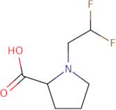 1-(2,2-Difluoroethyl)pyrrolidine-2-carboxylic acid
