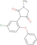 3-(5-chloro-2-phenoxyphenyl)-1-methylpyrrolidine-2,4-dione