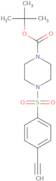 tert-Butyl 4-(4-ethynylphenyl)sulfonylpiperazine-1-carboxylate