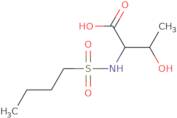 2-(Butane-1-sulfonamido)-3-hydroxybutanoic acid