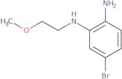 4-Bromo-2-N-(2-methoxyethyl)benzene-1,2-diamine