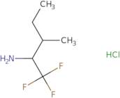 1,1,1-Trifluoro-3-methylpentan-2-amine hydrochloride