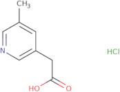 2-(5-Methylpyridin-3-yl)acetic acid hydrochloride