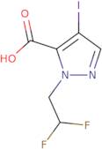 1-(2,2-Difluoroethyl)-4-iodo-1H-pyrazole-5-carboxylic acid