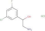 2-Amino-1-(3-chloro-5-fluorophenyl)ethan-1-ol hydrochloride