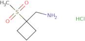 (1-Methanesulfonylcyclobutyl)methanamine Hydrochloride