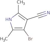 4-bromo-2,5-dimethyl-1H-pyrrole-3-carbonitrile