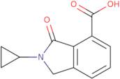 2-Cyclopropyl-3-oxo-2,3-dihydro-1H-isoindole-4-carboxylic acid