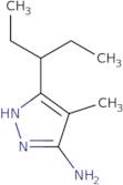 4-Methyl-5-pentan-3-yl-1H-pyrazol-3-amine