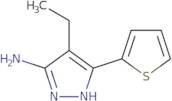 4-Ethyl-5-thiophen-2-yl-1H-pyrazol-3-amine