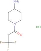 1-(4-Aminopiperidin-1-yl)-3,3,3-trifluoropropan-1-one hydrochloride