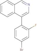 4-(4-Bromo-2-fluorophenyl)isoquinoline