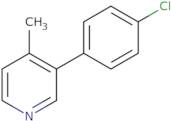 3-(4-Chlorophenyl)-4-methylpyridine