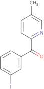 2-(3-Iodobenzoyl)-5-methylpyridine