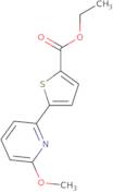 Ethyl 5-(6-methoxypyridin-2-yl)thiophene-2-carboxylate