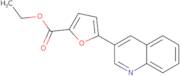 Ethyl 5-(3-quinolyl)-2-furoate